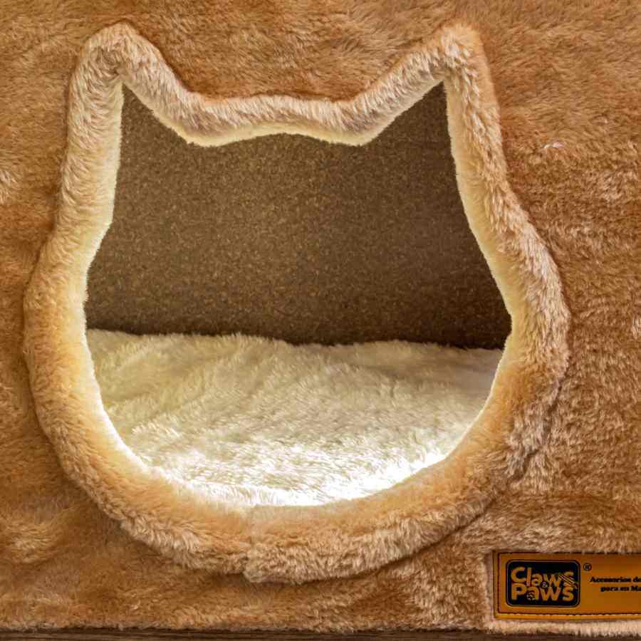 Mueble De Melamina P/Gato C&P (40x40x60 Cm) Beige/Camello, , large image number null
